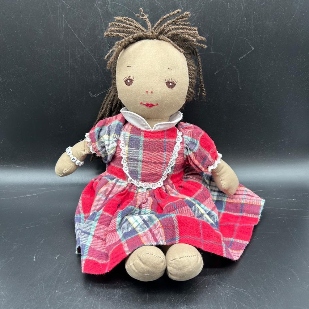 KatJan Best‎ Pals Lennon Sister Cloth Rag Doll Isabelle Brown Hair Eyes Skin